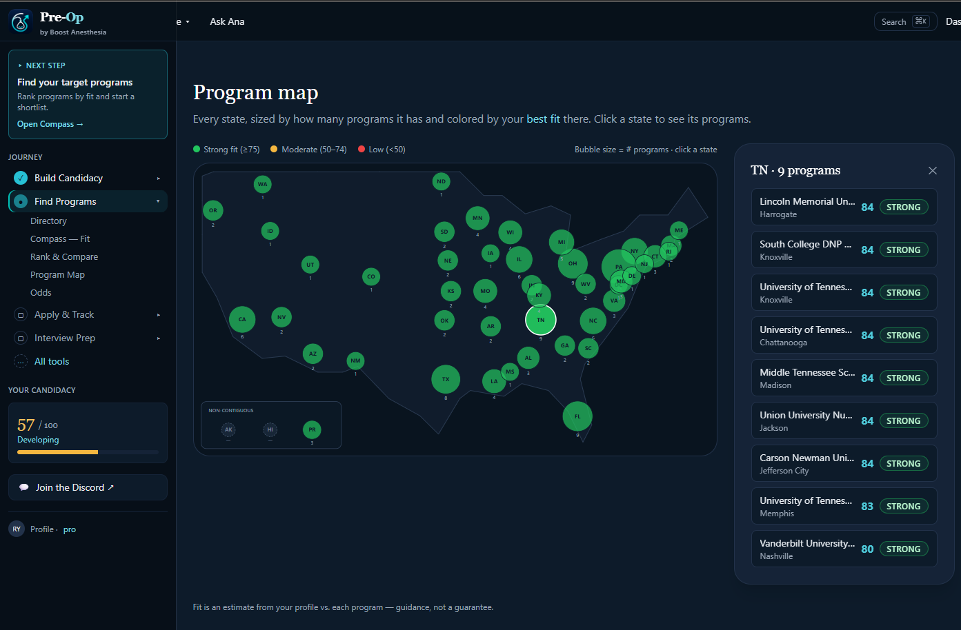 Program Map & Wiki